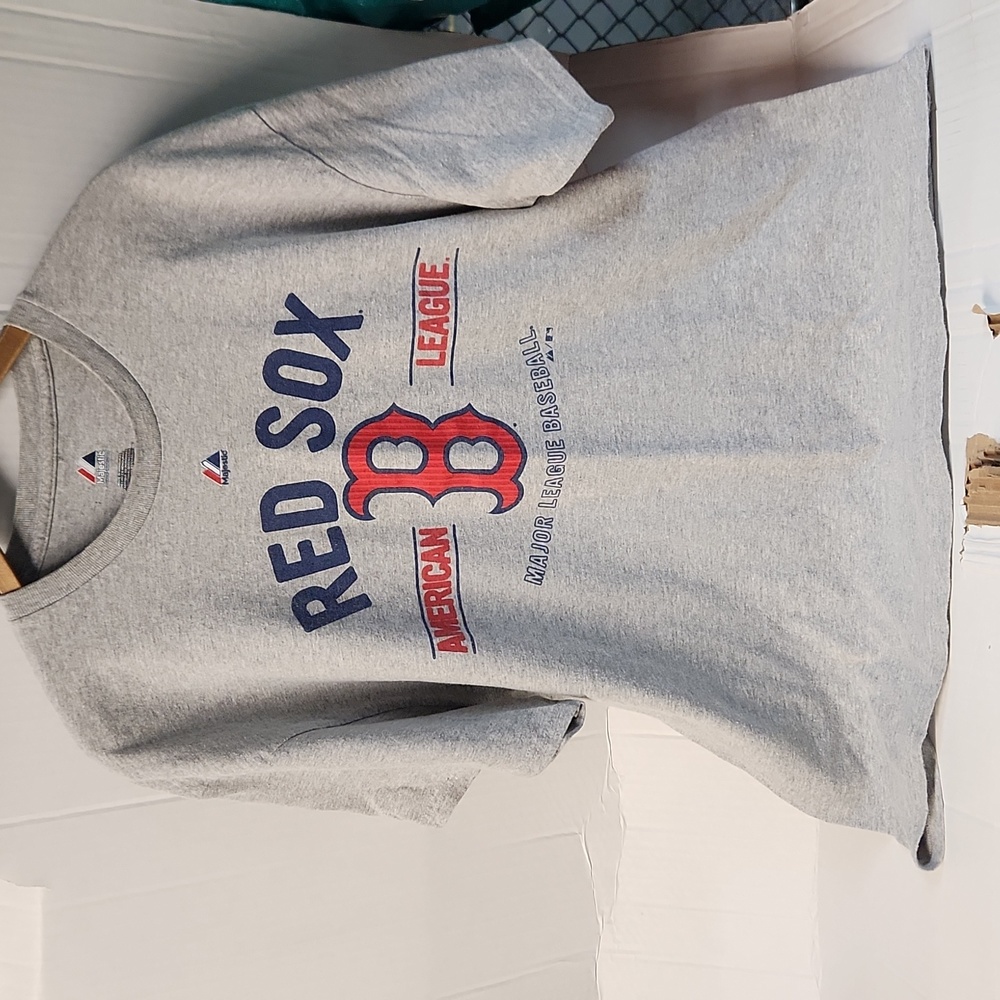 Majestic Boston Redsox American League Baseball Men's sz XL Tshirt